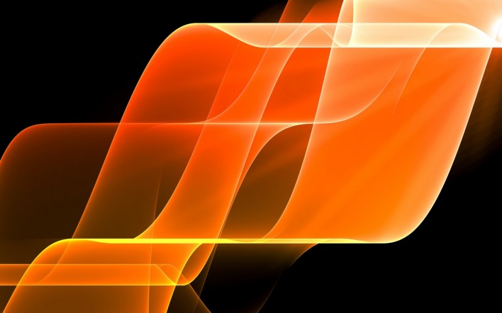 линии оранжевые абстракция