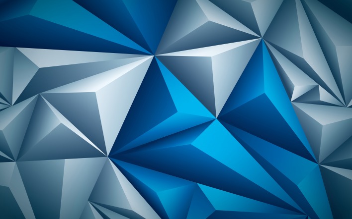 фигуры треугольники синий геометрия