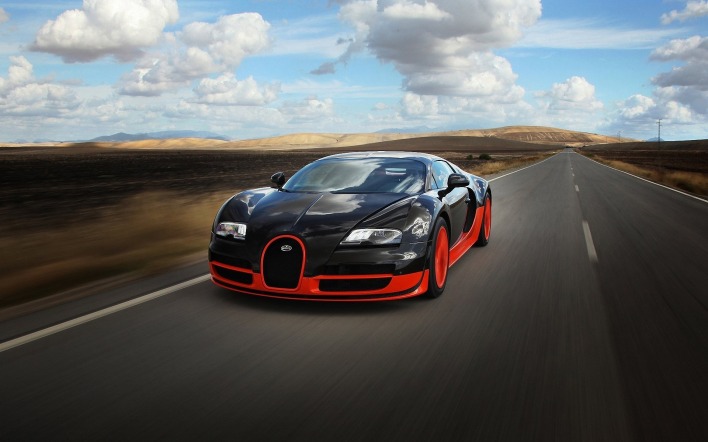 Bugatti скорость