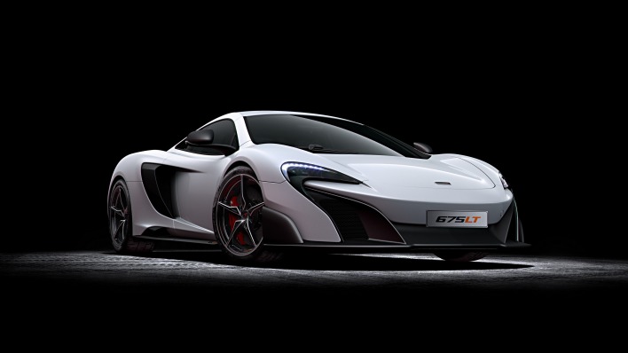 McLaren черный фон