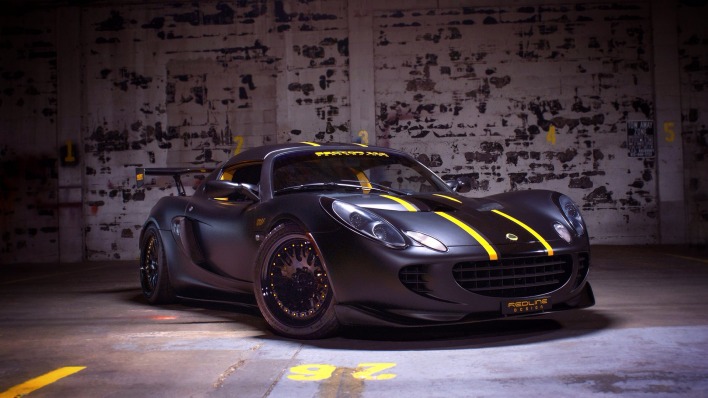 Lotus Cars спорткар стена