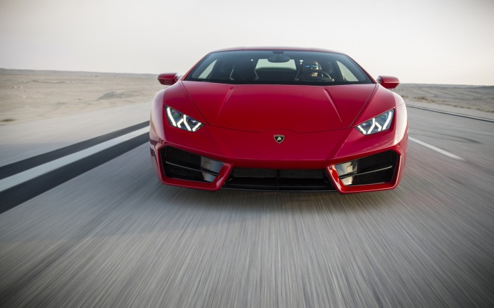 Lamborghini Huracan дорога скорость