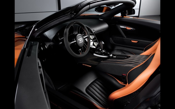 Bugatti Veyron салон