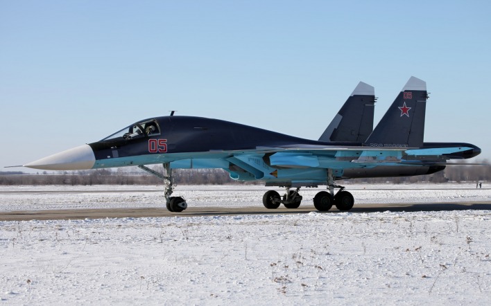 российский истребитель Су-34