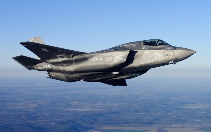 USAF US Navy ВС самолет Lockheed Martin F-35 Lightning 2