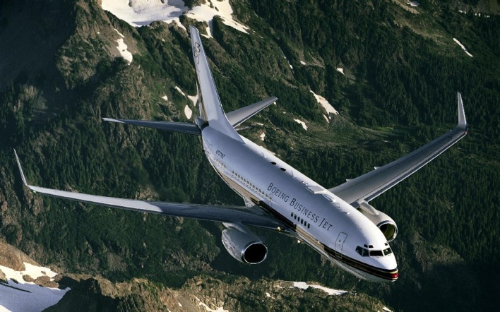 Boeing business jet