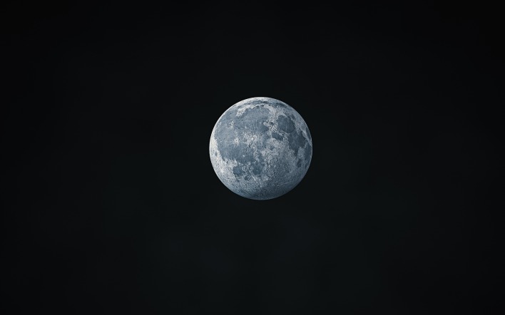 космос луна