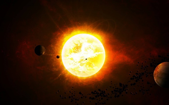 солнце планеты космос the sun planet space