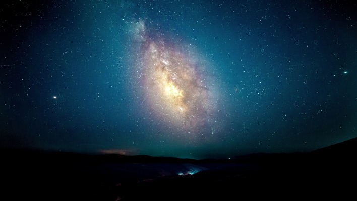 галактика звезды небо ночное небо