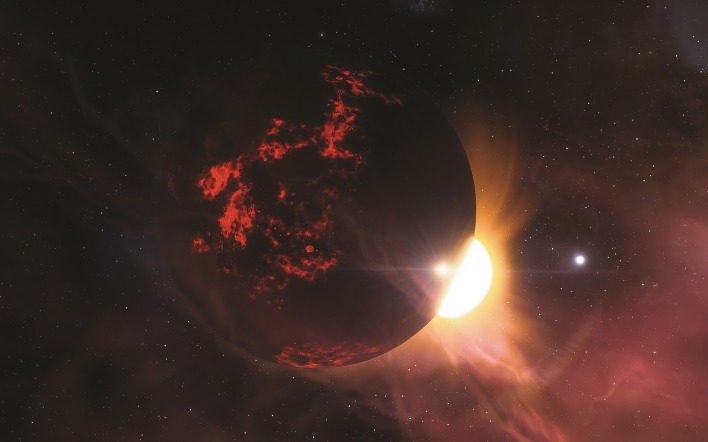планета магма солнце звезда космос