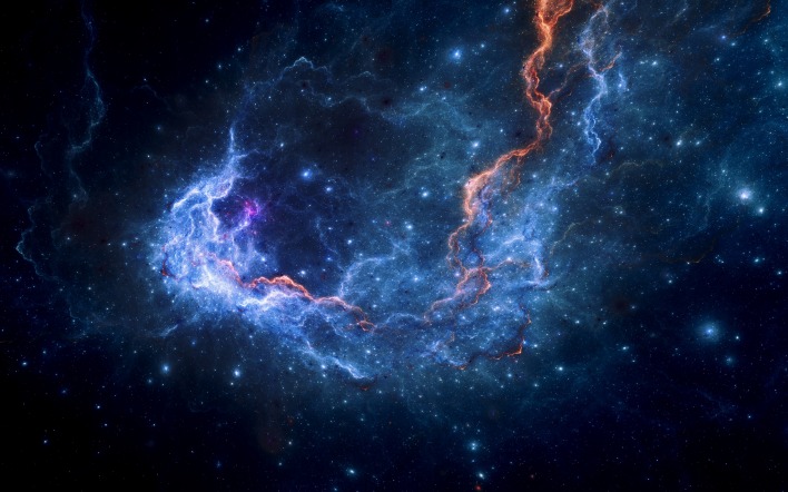 туманность звезды космос