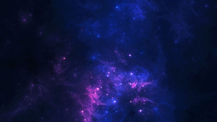 космос туманность звезды фиолетовый