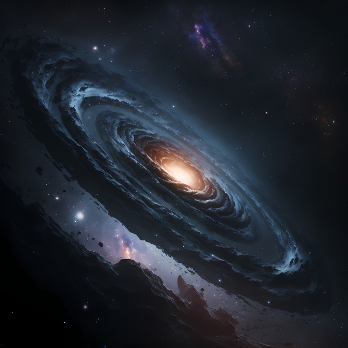 галактика темнота космос
