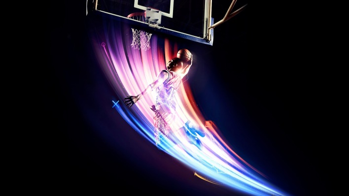 Justin Maller баскетбол прыжок