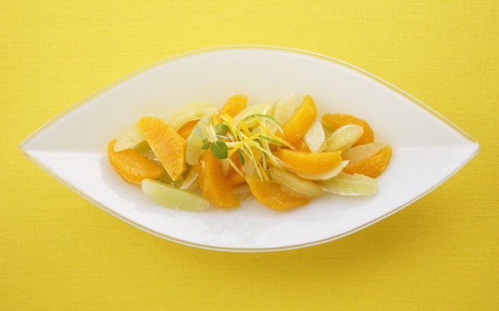 Лимон и апельсин