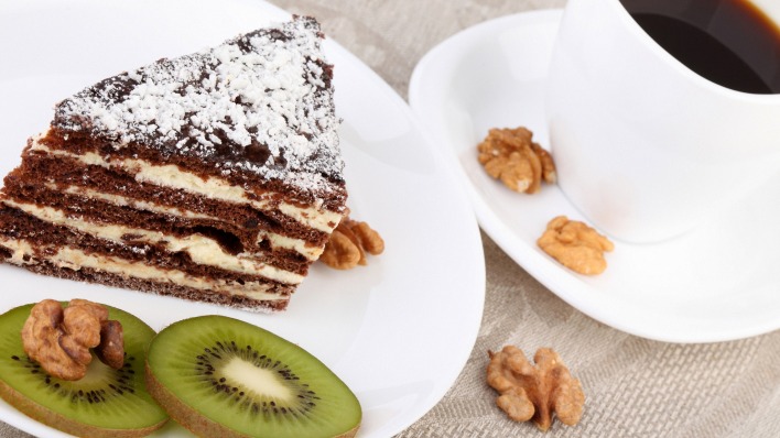 еда торт киви food cake kiwi