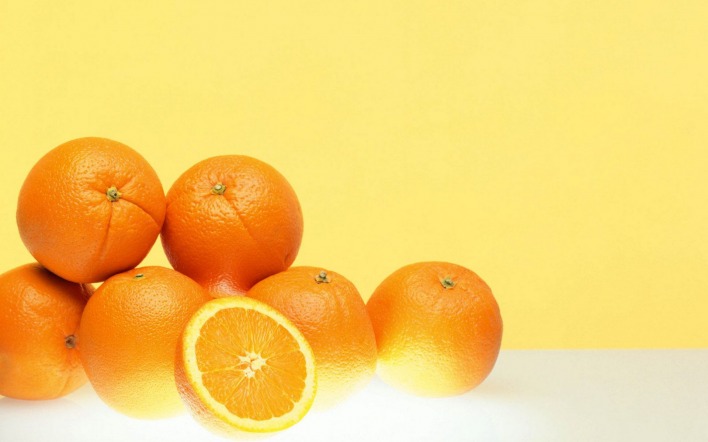 еда апельсины