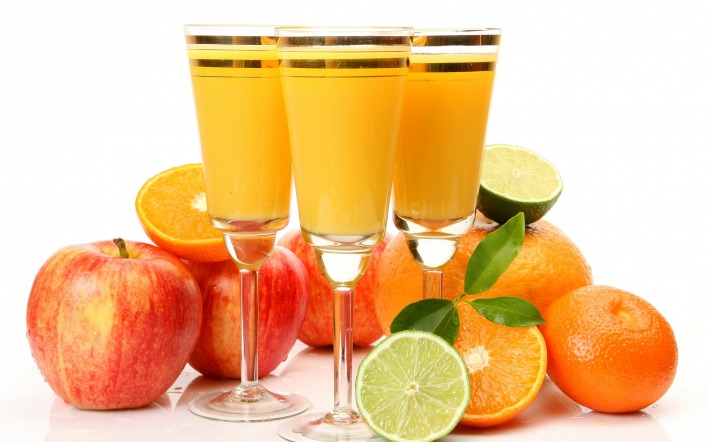 еда сок апельсины яблоки