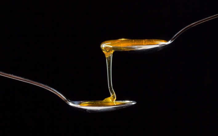 мед ложка вязкость