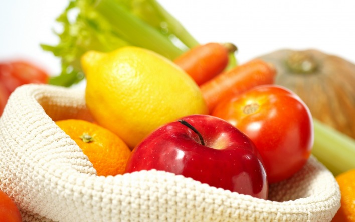 фрукты овощи мешок