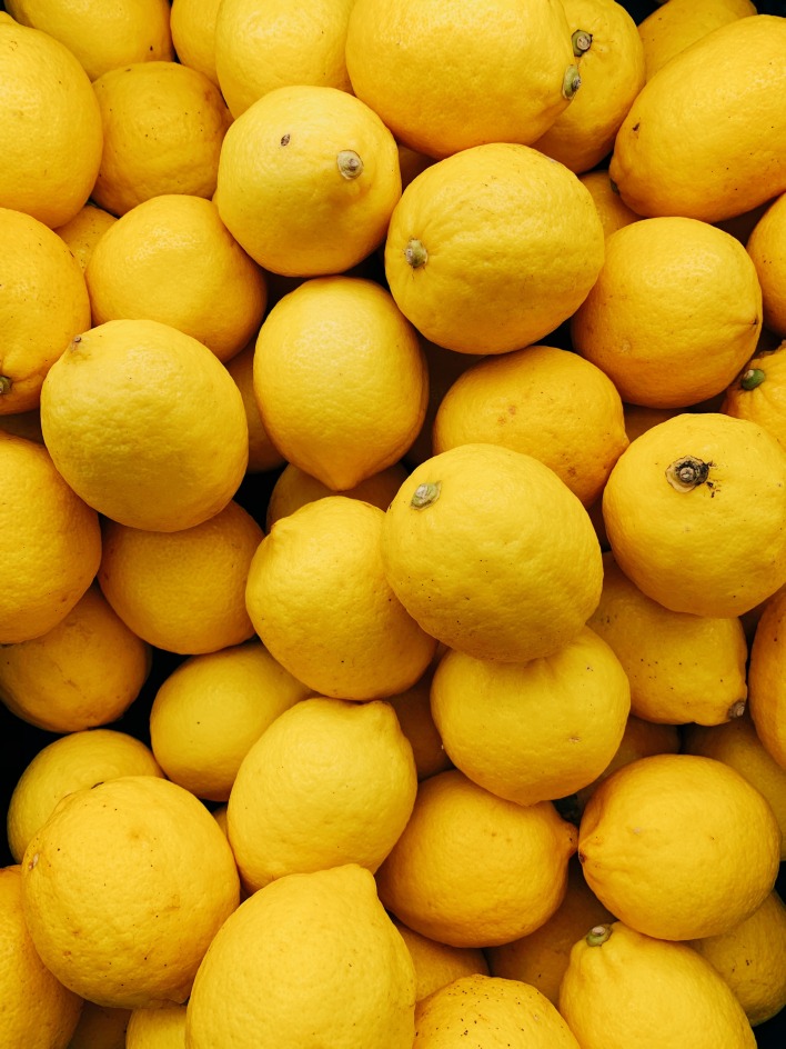 лимоны цитрус плоды желтый