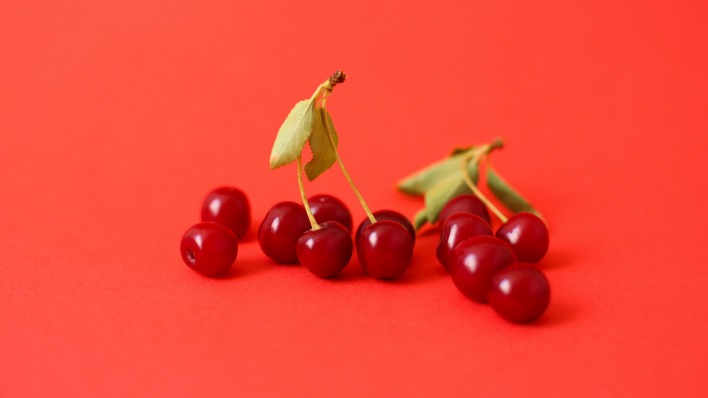 вишня бордовый красный фон ягоды