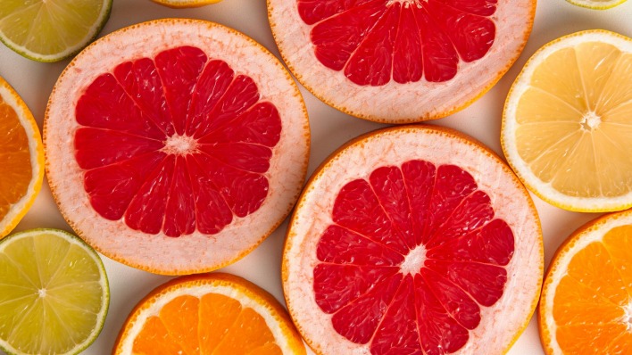 цитрусы грейпфрут лимон апельсин