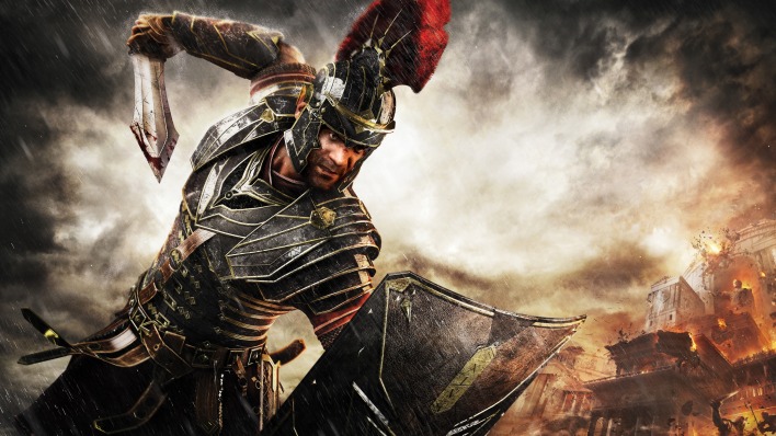 Воин битва римлянен