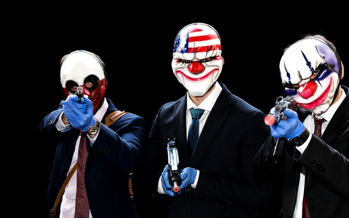 банда грабители маски