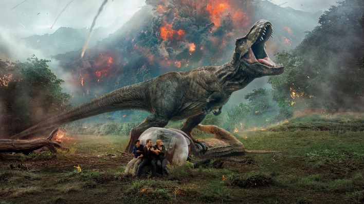 динозавр парк юрского периода фильм извержение