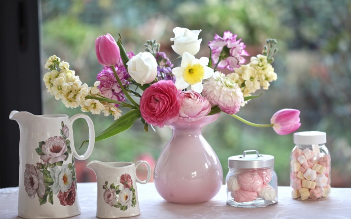 цветы ваза букет посуда flowers vase bouquet dishes
