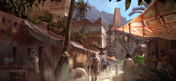игра assassins creed древний город