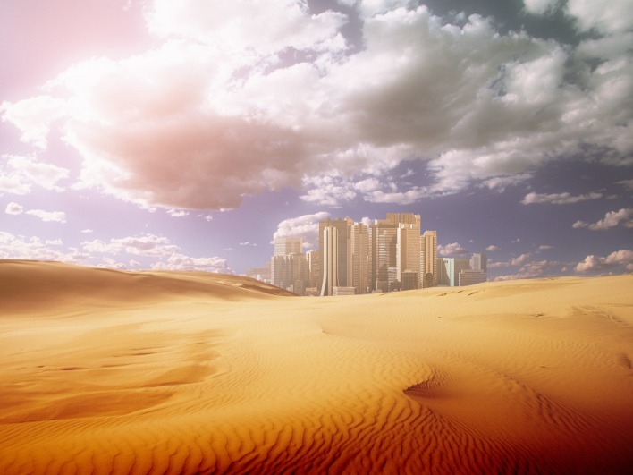 Город в пустыне