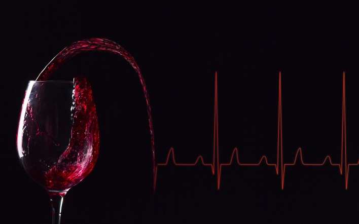 графика еда красное вино волны пульс graphics food red wine wave pulse