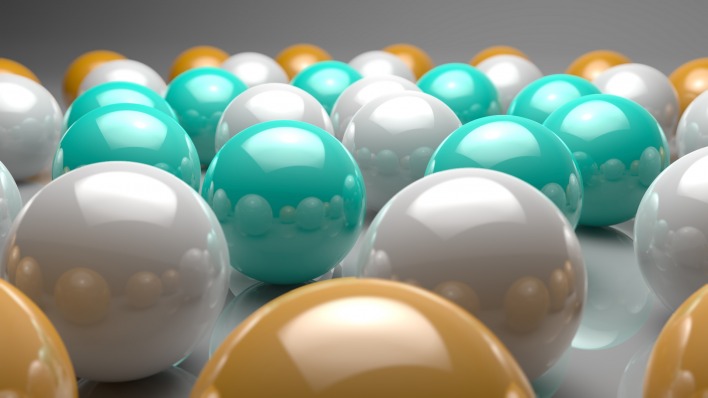 графика шары 3D graphics balls