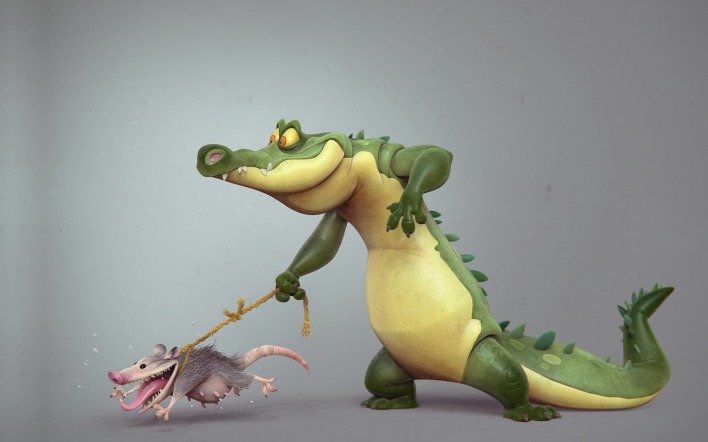 crocodile cartoon мультфильм мышь