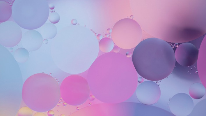 шары круги фиолетовый градиент