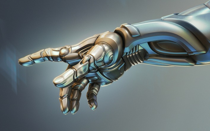 рука робот механика