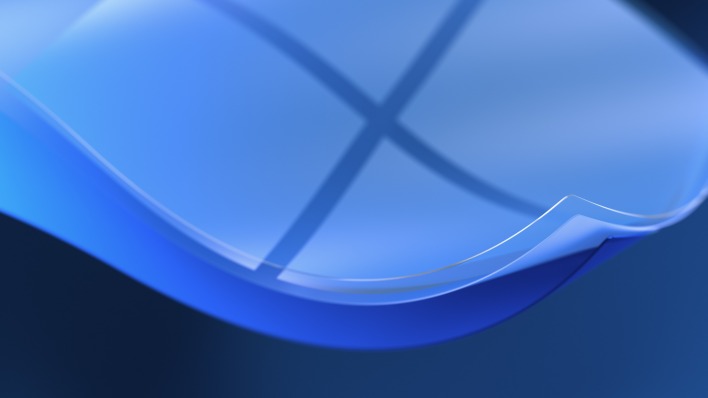 windows логотип голубой стеклянный