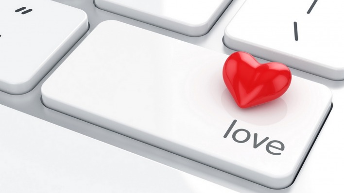 любовь клавиша компьютерное клавиатура