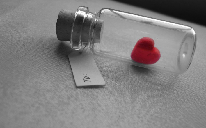 любовь бутылка сердце love bottle heart