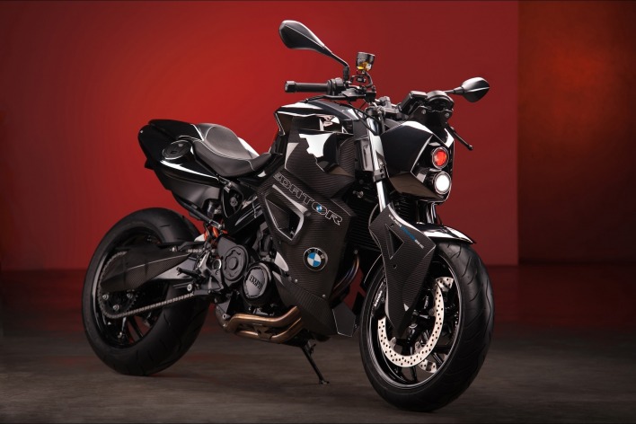 черный мотоцикл BMW