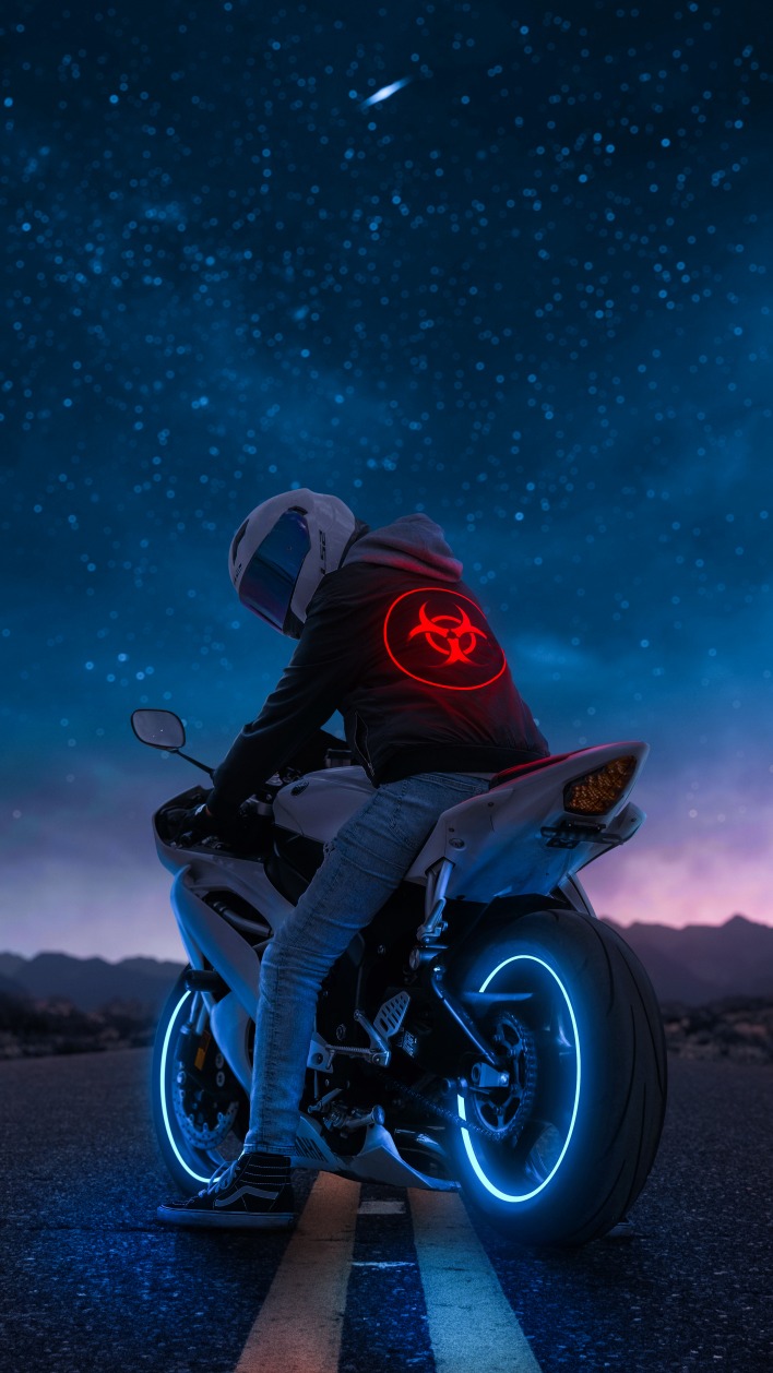 мотоциклы космос дорога