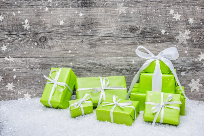 подарки снежинки gifts snowflakes