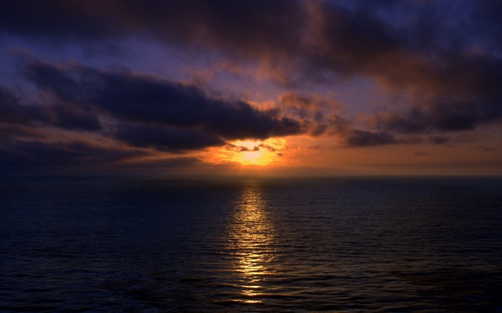 закат море сумерки sunset sea twilight