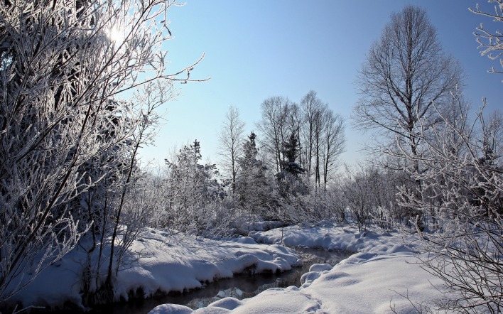 речка зима the river winter