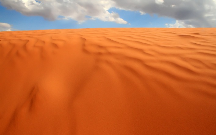 пустыня песок небо