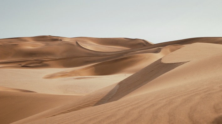 дюны песок пустыня барханы