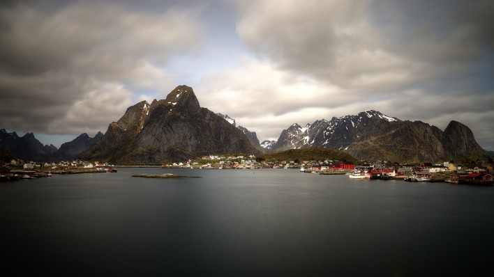 остров норвегия пасмурность
