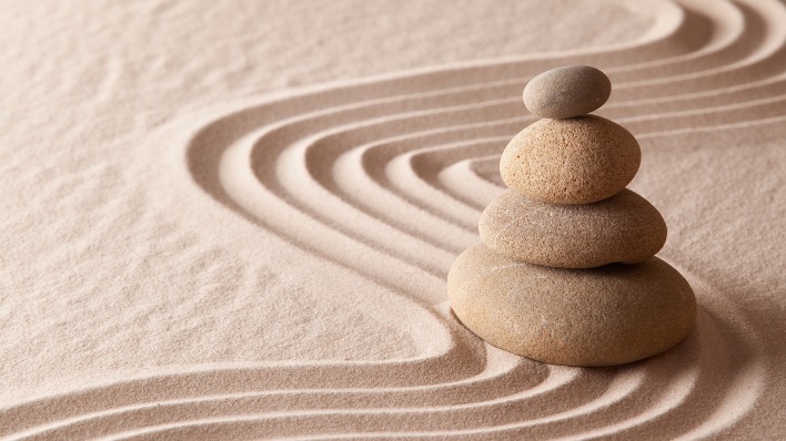 песок камни баланс